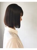 【HASAMI.】８レベルボブオイル仕上げ。