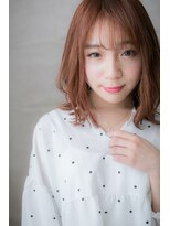 モッズヘア 越谷(mod's hair) 外国人風フォギーベージュ☆外ハネセミディZ越谷10代20代30代