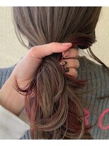 キーン 立川店(keen)&nbsp;【keen×田中】インナーカラー×まろやかベージュ