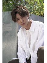 ジョエミバイアンアミ(joemi by Un ami)&nbsp;（joemi 新宿）アップバング ツイスパ メンズパーマ 近江