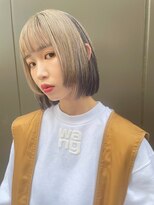 ソイ 下北沢(soi)&nbsp;【2section】デザインカラー_顔まわりレイヤー_ケアブリーチ