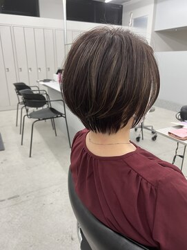 ジルブラン 錦糸町(JIL BLAN) 大人可愛い丸みショートデザインハイライトオージュア【錦糸町】