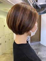 ロア ヘアーコーディネート 四条烏丸店(LoRE hair coordinate)&nbsp;LoRE☆ショートボブスタイル／齋藤