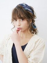 アース 川崎店(HAIR&MAKE EARTH)&nbsp;スカーフアレンジ