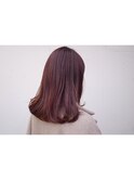 ピンクブラウン ワンカールミディアム【falo二子玉川】