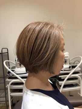 ユニックス イオンモール川口前川店(UNIX) 【大人女性スタイル】横顔綺麗な丸みショートボブ