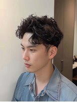 グリット オオサカ(GRIT osaka)&nbsp;ビジネスショートメンズカットパーマツーブロック