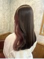 アグ ヘアー シータ 大宮店(Agu hair theta) みんな大好きピンクインナーカラーとってもかわいいです！