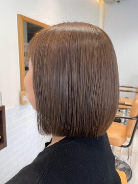 クラップス 横須賀中央店(CLAPS) ダブルカラーショートボブインナーカラーハイライトケアブリーチ