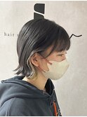 インナーカラーボブ【suiw】昭和町/天王寺/阿倍野