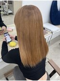 ベージュ/ブリーチ１回/ハイトーンカラー/名古屋美容室