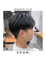 シーム(seam.)&nbsp;簡単スタイリングメンズカット◎どんな髪質・毛量・年齢もOK！