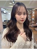 #韓国風パーマ#コテ巻き風パーマ#デジタルパーマ#オルチャンヘア
