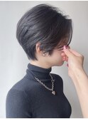 【morio原宿】丸みショート ハンサムショート