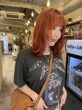 ボルタノット(volta∞knot) アプリコットオレンジ★