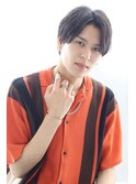 10代20代30代【韓国マッシュ】センターパート×ニュアンスパーマ
