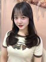 ユニ 表参道(uni)&nbsp;ワンカールで可愛い！【韓国レイヤーカット】