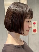 エリマ 横浜西口(elima)&nbsp;横浜西口イルミナカラーレイヤーボブアッシュベージュ30代40代