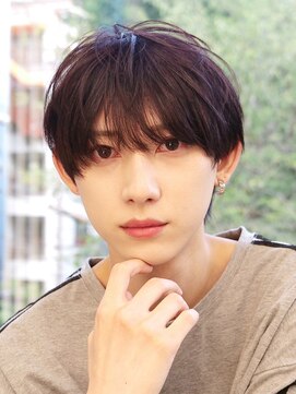 エルマーク 豊中(L-MARK) シースルーマッシュ/ツーブロック/men's/メンズ/学割