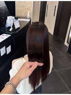 オプスヘアーフェリース(OPS HAIR feliz) ワンカラーで作る艶カラー