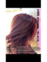 グリット ヘアープラス(grit.HAIR|+)&nbsp;【grit.】ピンクブラウン × ローライト