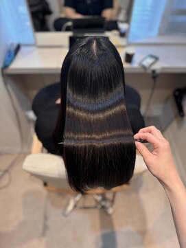 シーク 大森(Seek) クオライン縮毛矯正＋バイカルテトリートメント☆