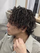 アイトーキョーリタ 渋谷(AI TOKYO Rita) ルーズサーフカールパーマシャドウパーマテーパーフェード眉毛