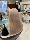 ロングレイヤー【ミルクティーベージュ】