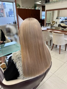 エーデル(EDEL) ロングレイヤー【ミルクティーベージュ】