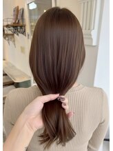 【髪質改善コース3】“超”高濃度ULTOWA水素トリートメント「癖毛を柔かく軽い質感へ髪質改善します」