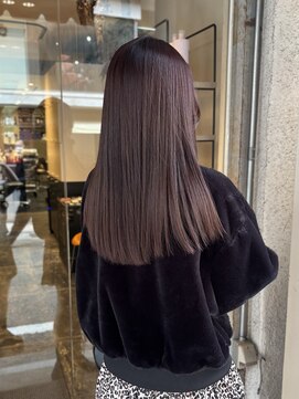 エヴリンアンドペイジ(Evelyn&paige) ラベンダーブラウン/透明感カラー【神戸/元町】