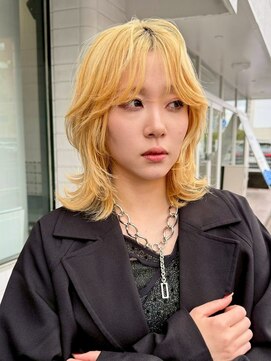 ナービス(NARVIS) ケアブリーチ/イエローベージュ/ミディアムウルフ