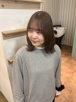 サイン ハニー(Sign honey) ブリーチなしオリーブベージュ