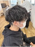 ハイライト×ツイストスパイラルパーマ