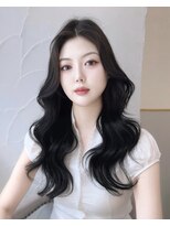 クム(kumu) 前髪カット/ヘアセット/レイヤーカット/韓国ヘア/透明感カラー
