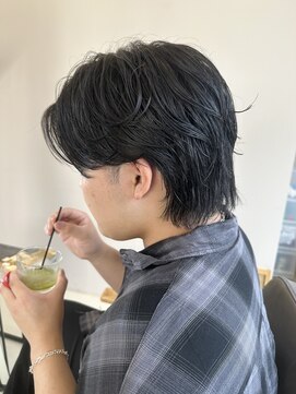 ソワ バイ ルシル(SOIE by Lucile) ニュアンスパーマ センターパート 福島市