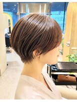 グリッター 仙台中央店(GRITTERs)&nbsp;くびれショート/ショートボブ/ハンサムショート/小顔ショート