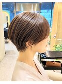 くびれショート/ショートボブ/ハンサムショート/小顔ショート