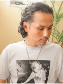 サーフカール/オールバック/外国人風カール