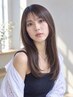 【朝楽★前髪うねり解消♪】似合わせカット+前髪ストレート