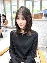 ミリバイアフロート(MIRI by AFLOAT)&nbsp;2way前髪レイヤーカット韓国ヘア