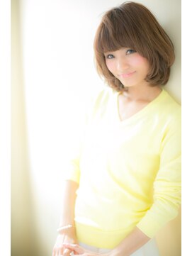 モッズ ヘア 福岡姪浜店(mod's hair) *mod's姪浜*…”ひし形”シルエットの≪リラクシーミディ≫c