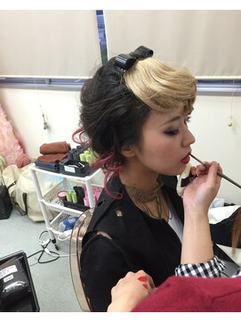 ヘアー クリエイティブ ハイ スタンダード(hair creative High-Standard) パンキッシュアレンジ