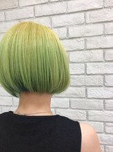 ヘアーガーデン ハッカドウ(hair garden 髪花堂) clear collar gradation^_^