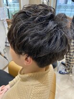 ヘアーサロン キー(Key)&nbsp;20代30代メンズトレンド♪マッシュツーブロックスパイラルパーマ