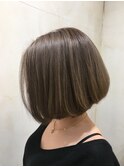 【CREAR 恵比寿/代官山】フレンチボブ×フェザーハイライト