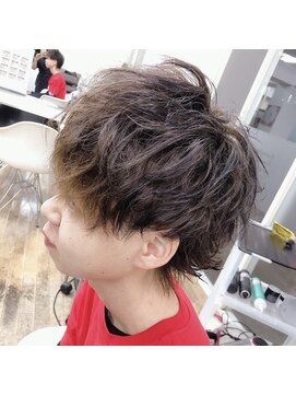 メンズヘアサロン トーキョー(Men's hair salon TOKYO.) ゆるふわウルフ