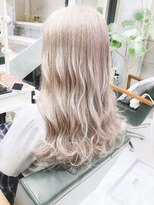 デイズ(days)&nbsp;ミルクティーベージュカラー☆ブリーチWカラーデザインカラー