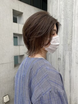 リバレッジ 白金(Leverage) 大人なシルエットくびれミディアムヘア