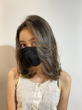 リバレッジ 広尾(Leverage) ハイライトベージュビーチスタイル